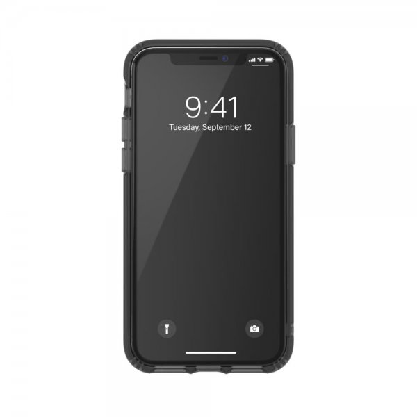 Adidas iPhone 11 Pro Kuori OR Protective Clear Case FW19 Smokey Black