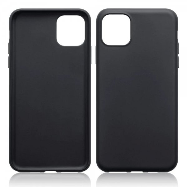 iPhone 11 Suojakuori TPU Matta Musta