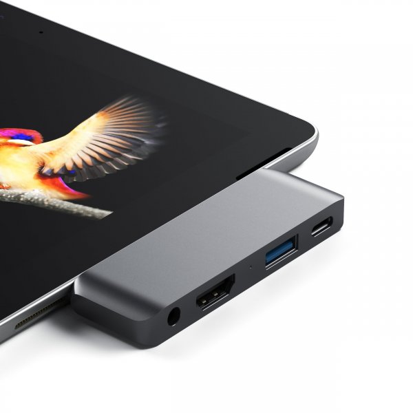 Satechi iPad Pro -monitoimisovitin, Space Gray