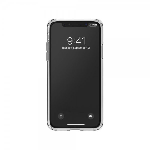 Adidas iPhone X/Xs -kuori OR Snap Case Entry SS19 läpinäkyvä ruusukulta