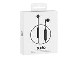Sudio Tio Langattomat In-Ear-kuulokkeet Punottu johto Musta