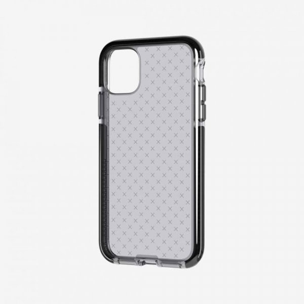 Tech21 iPhone 11 -suojakuori Evo Check Smokey Black