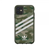 Adidas iPhone 11 -suojakuori OR Moulded Case Camo FW19 Raw Green