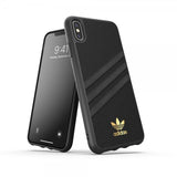 Adidas iPhone Xs Max Kuori OR Moulded Case PU SS19 Musta