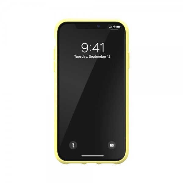 Adidas iPhone 11 -suojakuori OR Moulded Case Bodega FW19 Shock Yellow