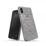 Adidas iPhone X/Xs -kuori OR Snap Case Entry SS19 läpinäkyvä ruusukulta