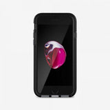 Tech21 iPhone 7/8/SE kuori Evo Check TPU läpinäkyvä musta