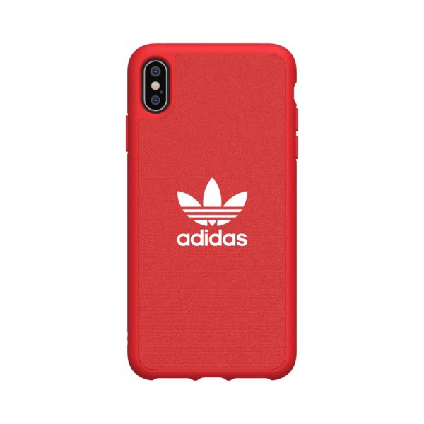 Adidas iPhone Xs Max Kuori OR Moulded Case Canvas FW19 Scarlet