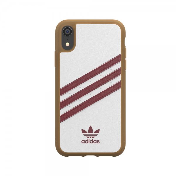 Adidas iPhone Xr Kuoret OR Moulded Case PU SS19 Valkoinen Punainen