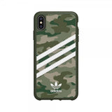 Adidas iPhone Xs Max Kuori OR Moulded Case Camo FW19 Raw Green