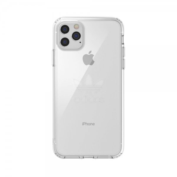Adidas iPhone 11 Pro Max -kuori TAI läpinäkyvä suojakuori FW19 Transparent