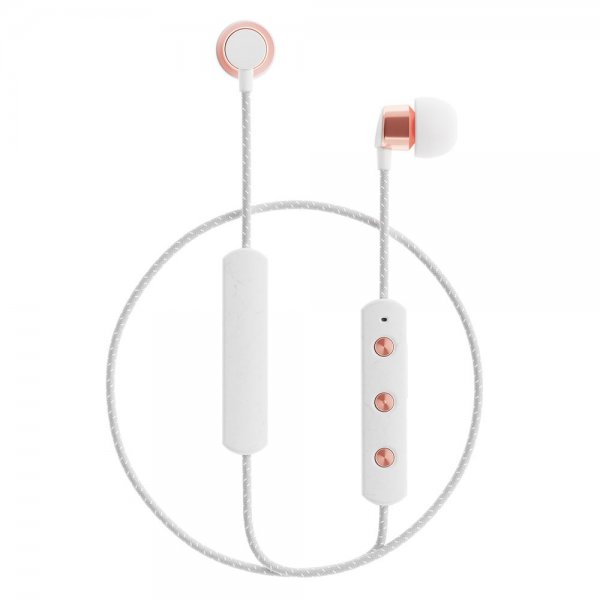 Sudio Tio Langattomat In-Ear-kuulokkeet Punottu johto Valkoinen