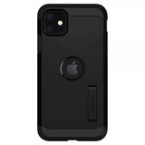 Spigen iPhone 11 -suojakuori Tough Armor, musta