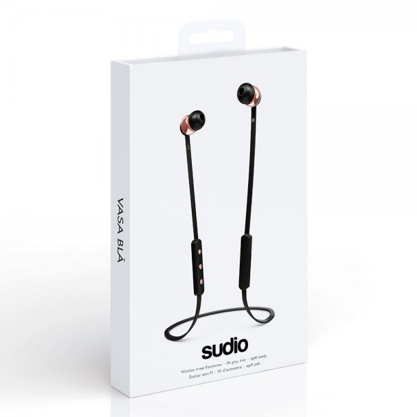 Sudio Vasa Blå Langattomat In-Ear-Kuulokkeet Musta