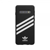 Adidas Samsung Galaxy S10 kuoret OR Moulded Case PU SS19 musta valkoinen