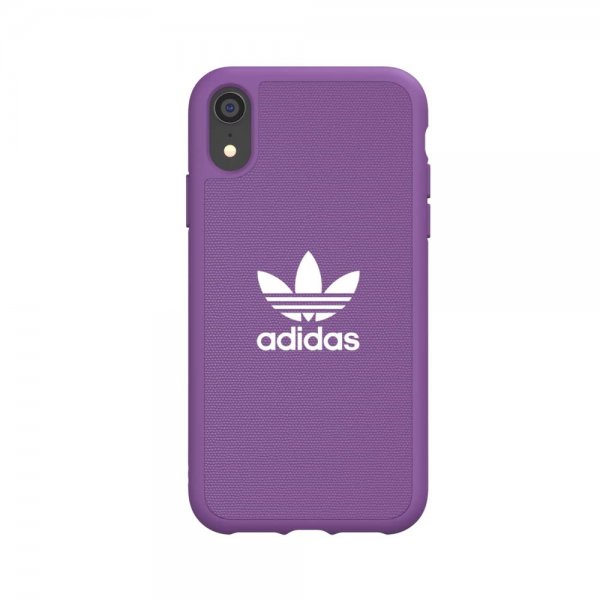 Adidas iPhone Xr Kuoret OR Trefoil Snap Case Canvas SS19 Active Purple