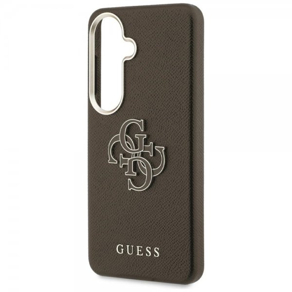 Arvaa Samsung Galaxy S26 Kuori 4G Logo Grained Ruskea