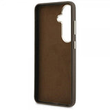 Arvaa Samsung Galaxy S26 Kuori 4G Logo Grained Ruskea