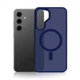 3mk Samsung Galaxy S25 Kuori Smoke MagCase Sininen