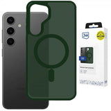3mk Samsung Galaxy S25 Kuori Smoke MagCase Vihreä
