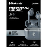 Skullcandy Indy Evo -nappikuulokkeet, True Wireless, harmaa