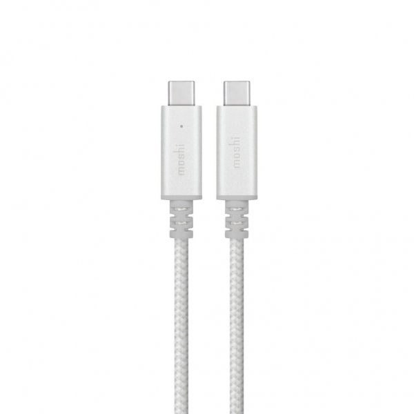 Moshi Integra USB-C–USB-C 2 m hopea
