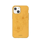 Pela iPhone 13 Mini -kuori Classic Honey Hive Edition