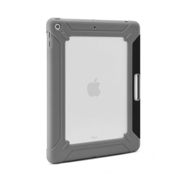 Pipetto iPad 10.2 (gen 7/8/9) Kotelo Origami Pencil Shield Musta