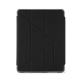 Pipetto iPad 10.2 (gen 7/8/9) Kotelo Origami Pencil Shield Musta