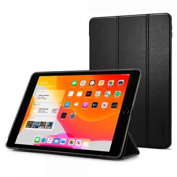 Spigen iPad 10.2 (gen 7/8/9) Smart Fold -suojakotelo, musta