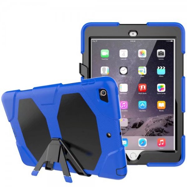 iPad 10.2 (gen 7/8/9) Suojakotelo Heavy Duty Armor Sininen