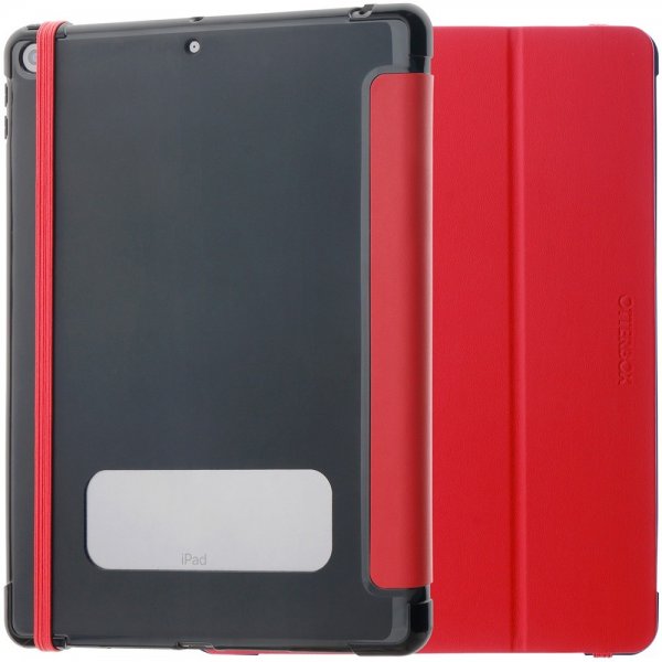 Otterbox iPad 10.2 (7./8./9. sukupolvi) React Folio -suojakotelo, punainen