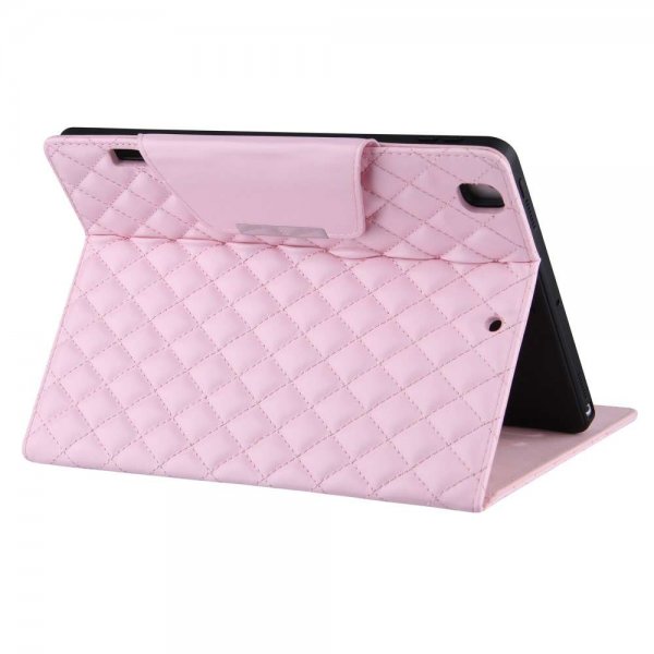 iPad 10.2 (7./8./9. sukupolvi) Suojakotelo Ruutukuvio Ruusu