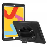 4smarts iPad 10.2 (gen 7/8/9) Suojakuori Rugged Case Grip Musta