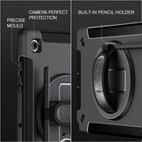 4smarts iPad 10.2 (gen 7/8/9) Suojakuori Rugged Case Grip Musta