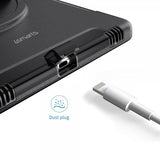 4smarts iPad 10.2 (gen 7/8/9) Suojakuori Rugged Case Grip Musta