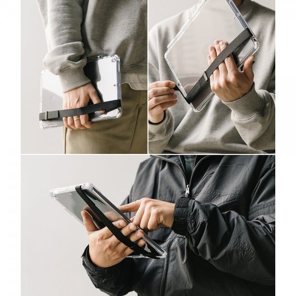 Ringke iPad 10.2 (gen 7/8/9) Suojakuori Fusion+ Strap Combo Keltainen