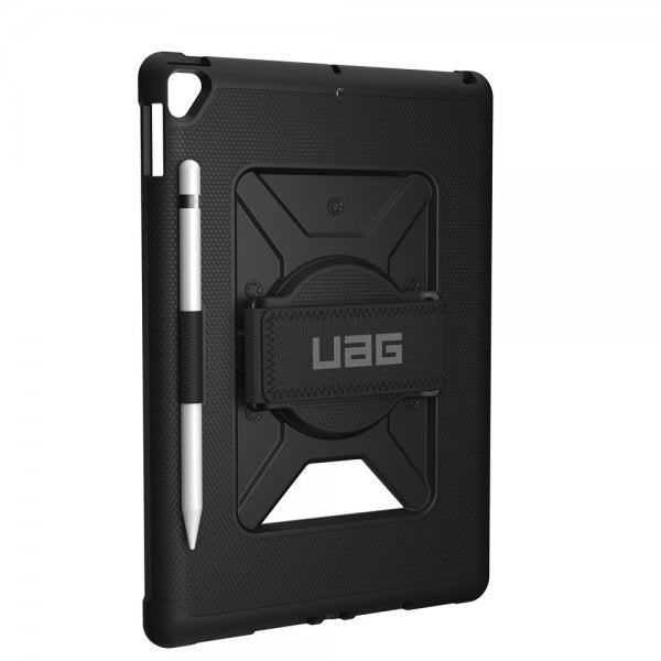 Urban Armor Gear (UAG) iPad 10.2 (gen 7/8/9) Suojakotelo Metropolis Hand Strap Musta