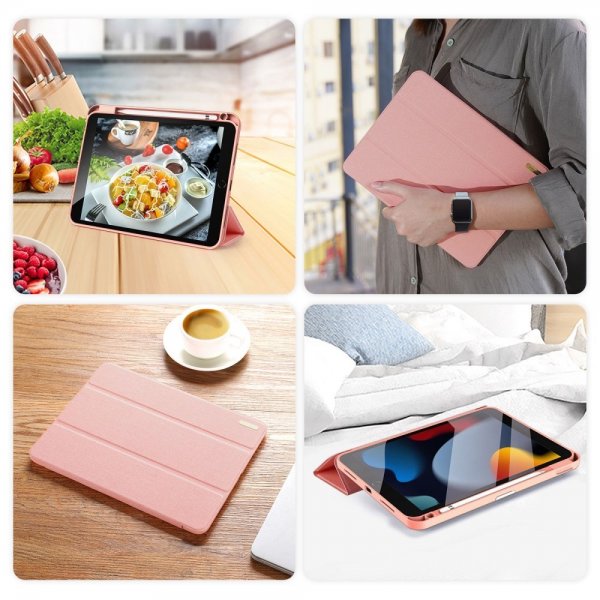 Dux Ducis iPad 10.9 (10. sukupolvi)/iPad 11 (A16) -suojakotelo DOMO Series Pink