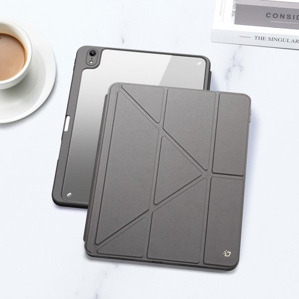 Dux Ducis iPad 10.9 (10. sukupolvi)/iPad 11 (A16) kotelo, Magi-sarja, harmaa