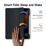 Dux Ducis iPad 10.9 (10. sukupolvi)/iPad 11 (A16) kotelo Magic Series musta