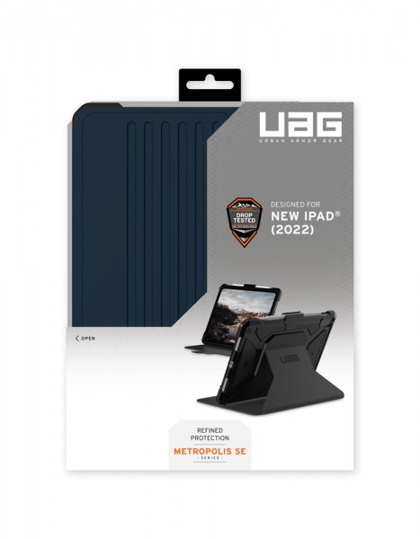 Urban Armor Gear (UAG) iPad 10.9 (gen 10)/iPad 11 (A16) kotelo Metropolis SE Mallard