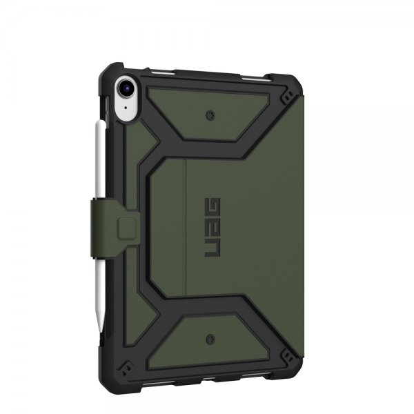 Urban Armor Gear (UAG) iPad 10.9 (10. sukupolvi)/iPad 11 (A16) Metropolis SE -suojakotelo, Olive