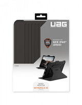 Urban Armor Gear (UAG) iPad 10.9 (10. sukupolvi)/iPad 11 (A16) Metropolis SE -suojakotelo, musta