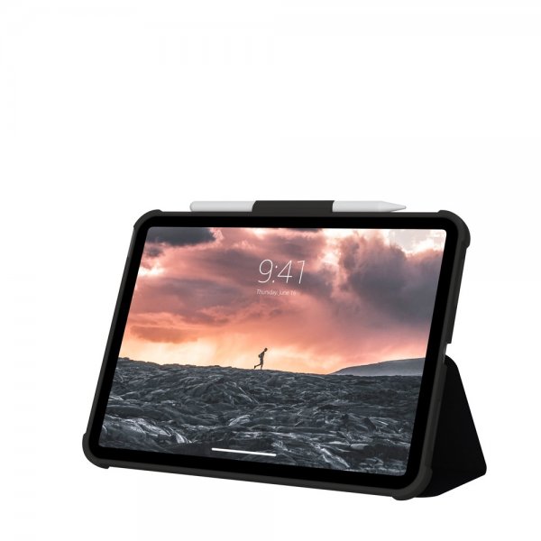Urban Armor Gear (UAG) iPad 10.9 (gen 10)/iPad 11 (A16) Kotelo Plyo Folio Musta/Ice
