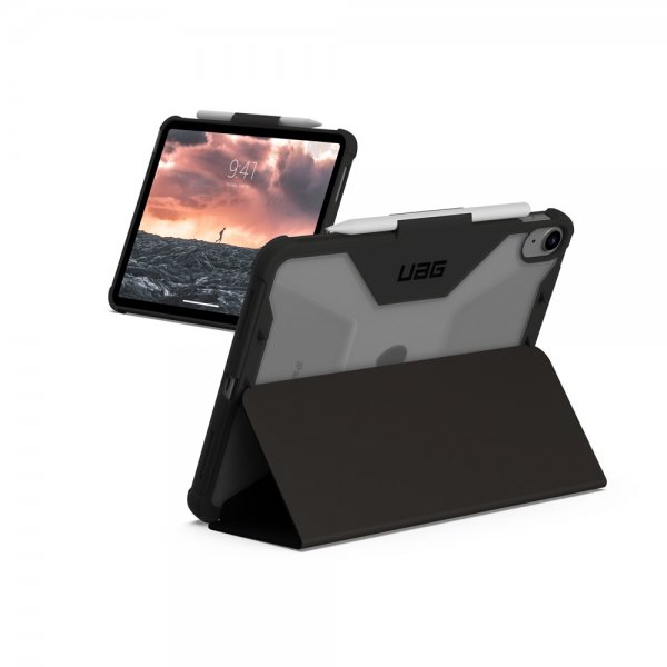 Urban Armor Gear (UAG) iPad 10.9 (gen 10)/iPad 11 (A16) Kotelo Plyo Folio Musta/Ice