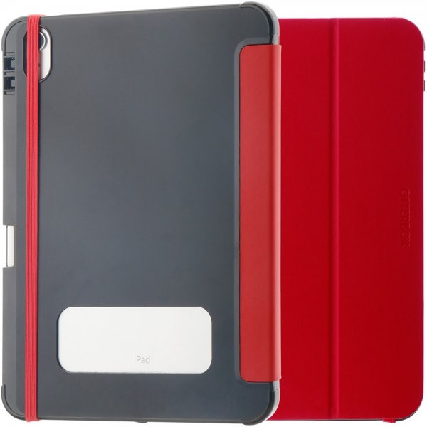 Otterbox iPad 10.9 (10. sukupolvi)/iPad 11 (A16) React Folio -suojakotelo, punainen