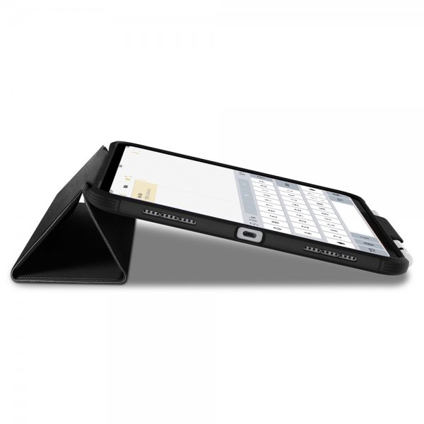 Spigen iPad 10.9 (10. sukupolvi)/iPad 11 (A16) Rugged Armor Pro -suojakuori, musta