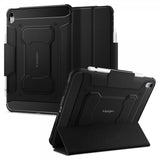 Spigen iPad 10.9 (10. sukupolvi)/iPad 11 (A16) Rugged Armor Pro -suojakuori, musta
