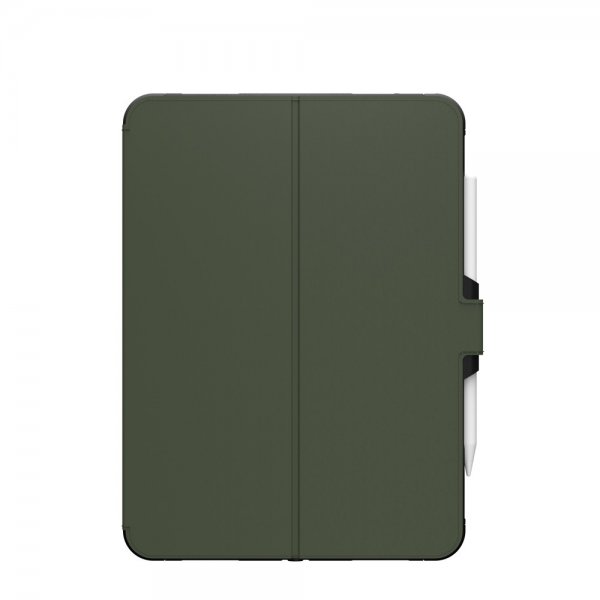 Urban Armor Gear (UAG) iPad 10.9 (10. sukupolvi)/iPad 11 (A16) Scout Folio -kotelo, musta/oliivi